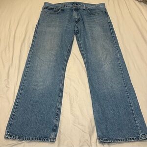 Levis 514 Jeans Mens 34x30 Blue Straight Leg Stretch Denim Classic Fit Pants